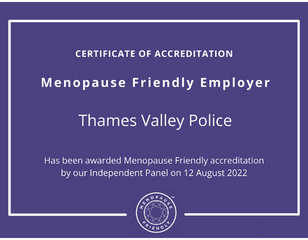 TVP's Menopause Friendly Employer Accreditation