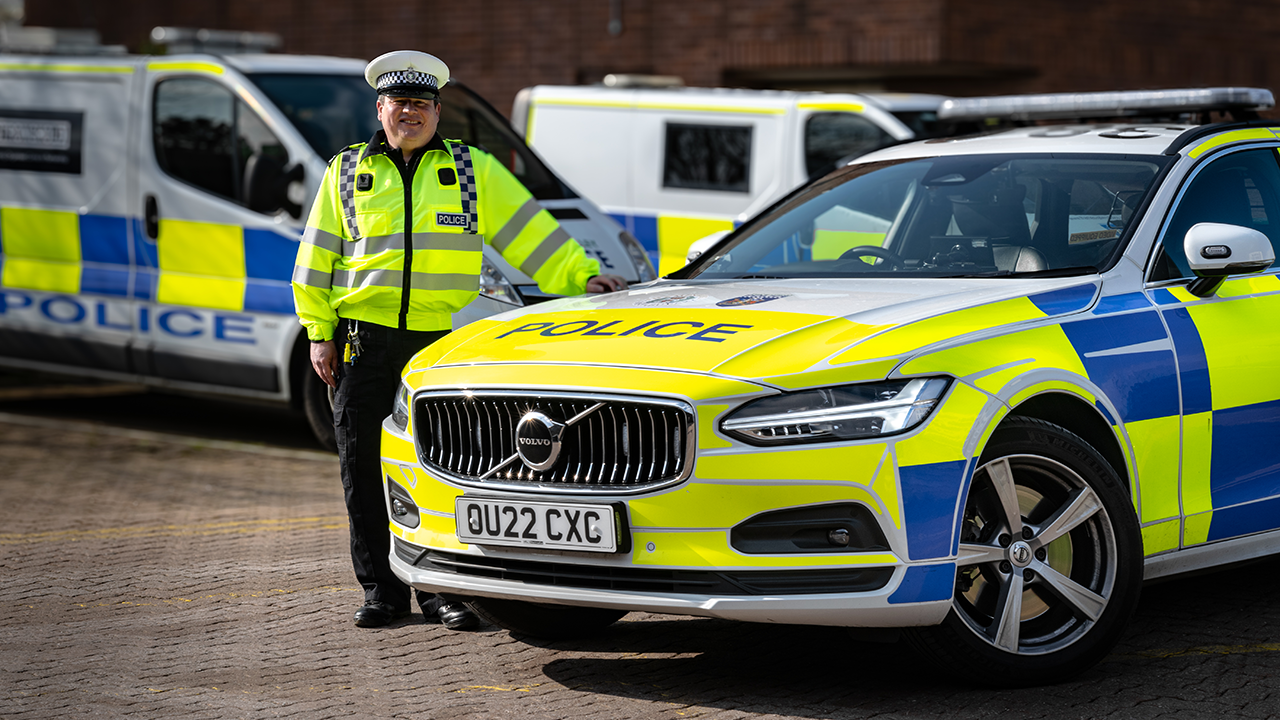 Take a look around a Roads Policing Car