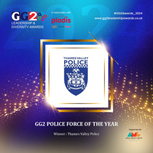 TVP wins Police Force of the Year award at GG2 Leadership & Diversity Awards