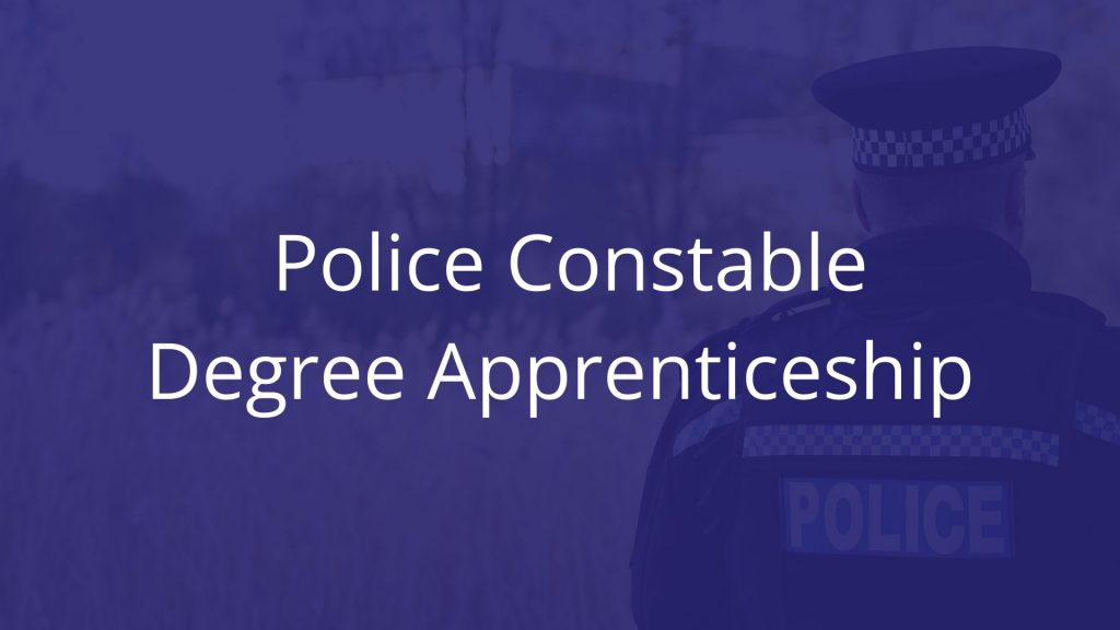 Police Constable Degree Apprenticeship PCDA