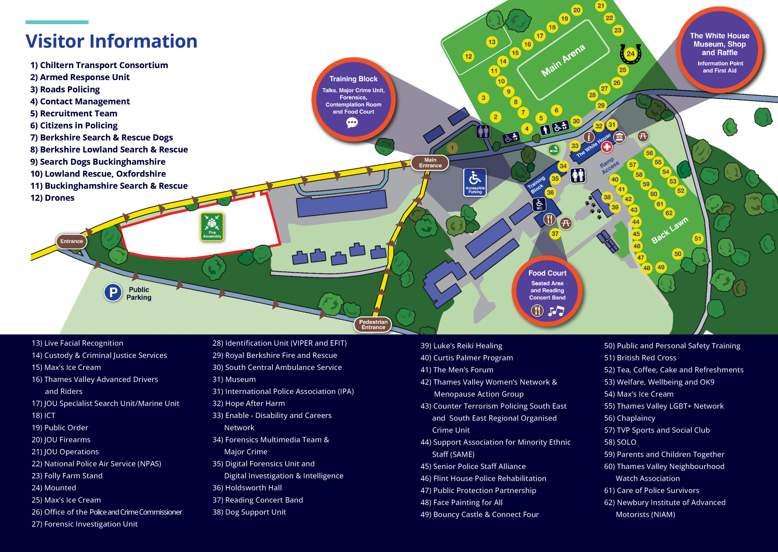 Open Day 2026 Map